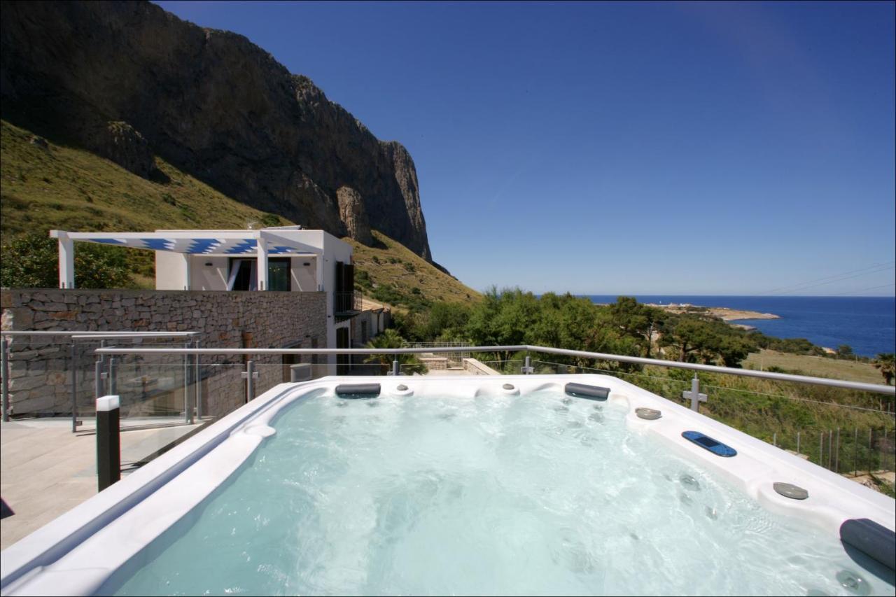 Villa Antonia - Vasca Idromassaggio Terrazza Vista Mare San Vito Lo Capo Exteriér fotografie