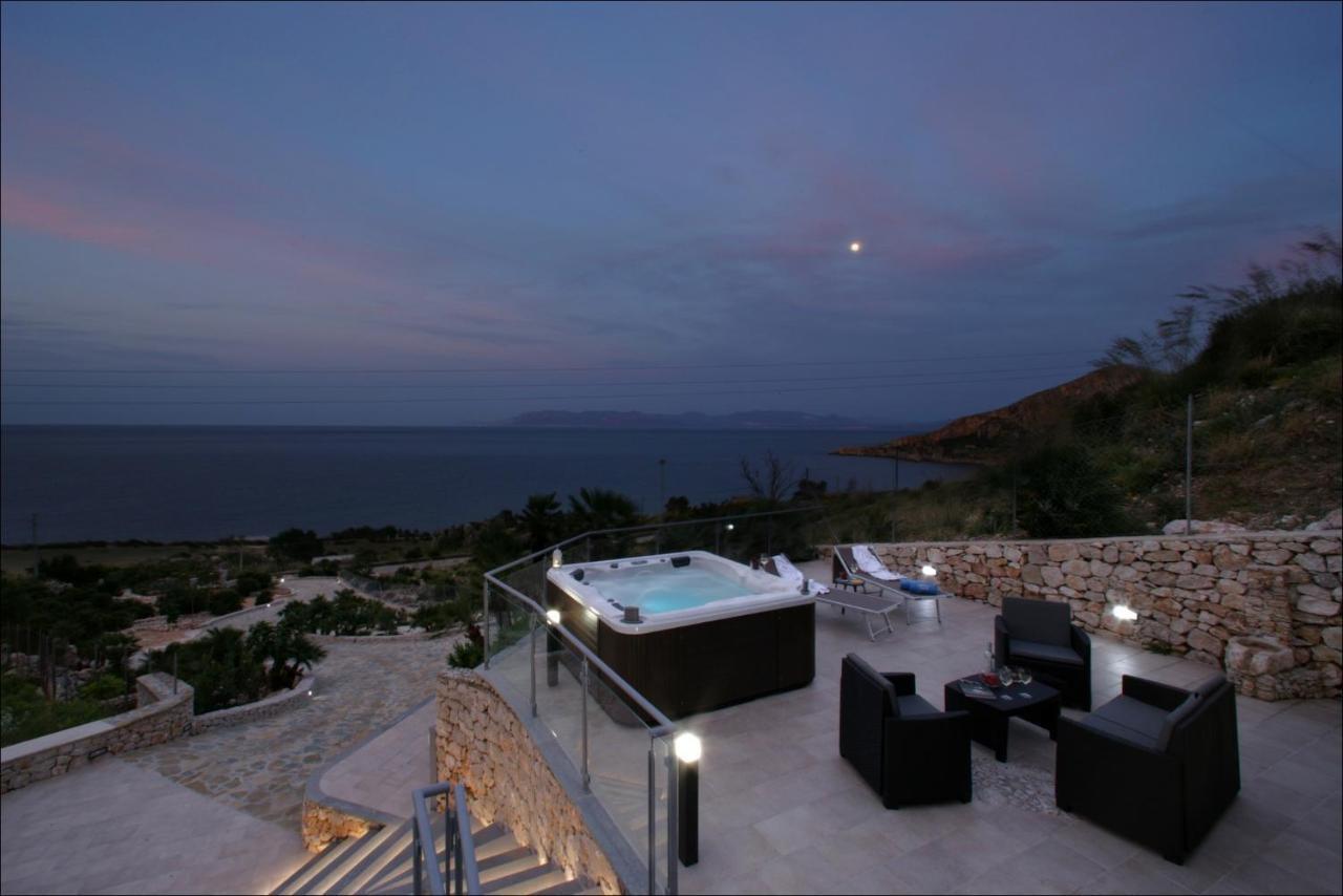 Villa Antonia - Vasca Idromassaggio Terrazza Vista Mare San Vito Lo Capo Exteriér fotografie
