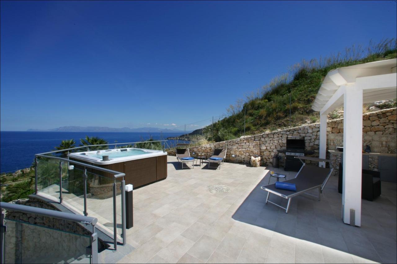 Villa Antonia - Vasca Idromassaggio Terrazza Vista Mare San Vito Lo Capo Exteriér fotografie