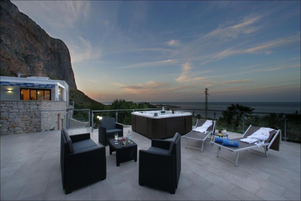 Villa Antonia - Vasca Idromassaggio Terrazza Vista Mare San Vito Lo Capo Exteriér fotografie